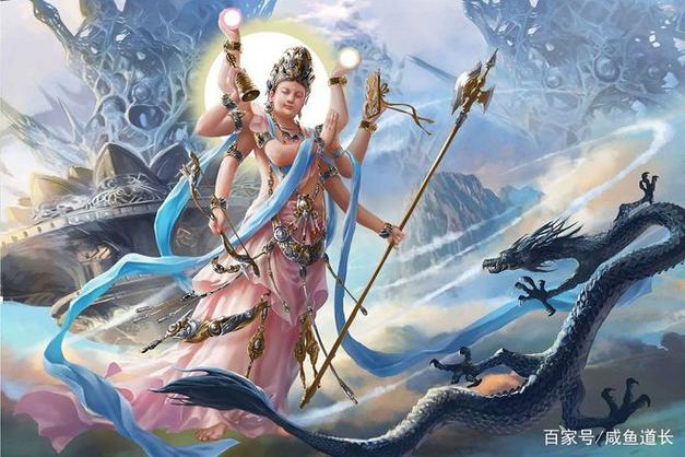 乳海漩涡中的金莲花，毗湿奴女神拉克希米的神话启示与教育价值