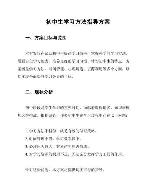 初中男孩拒学之后，实用技能学习指南与成长路径探索